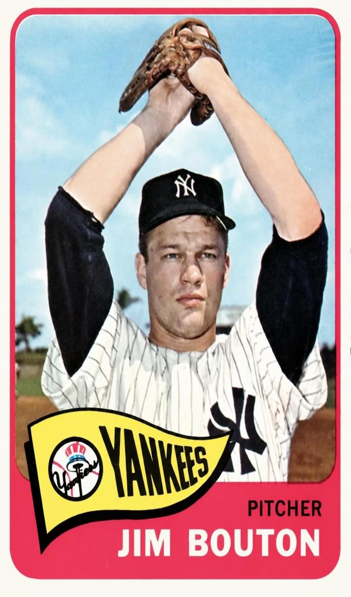 1965 Topps Jim Bouton #30 card