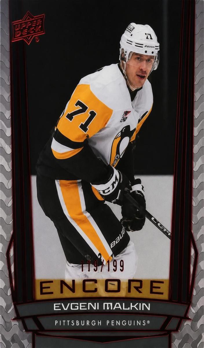 2025 Upper Deck Evgeni Malkin [Red] #E-5 card