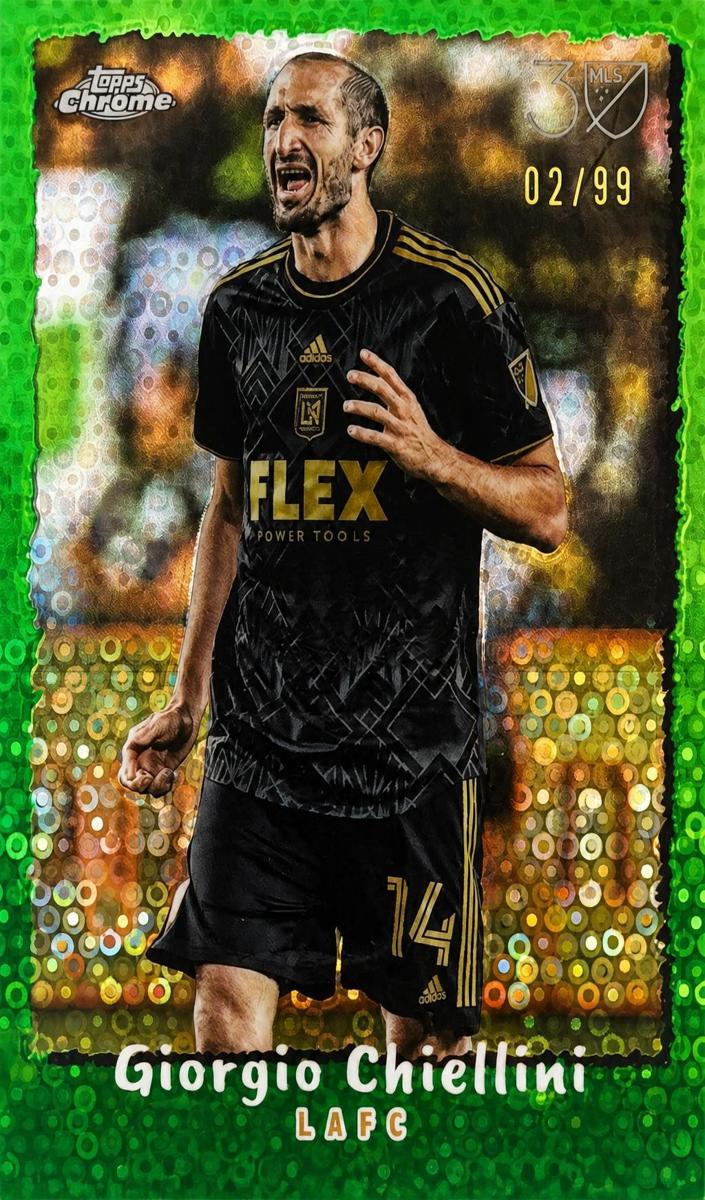 2025 Giorgio Chiellini [Green Donut Holes Refractor] #NF-14