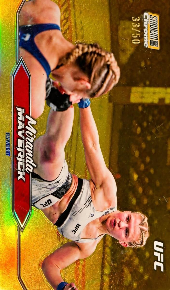 2025 Topps Stadium Club Miranda Maverick [Orange Refractor] #C-196 card