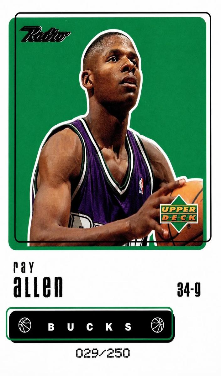 1999 Ray Allen [Gold] #34