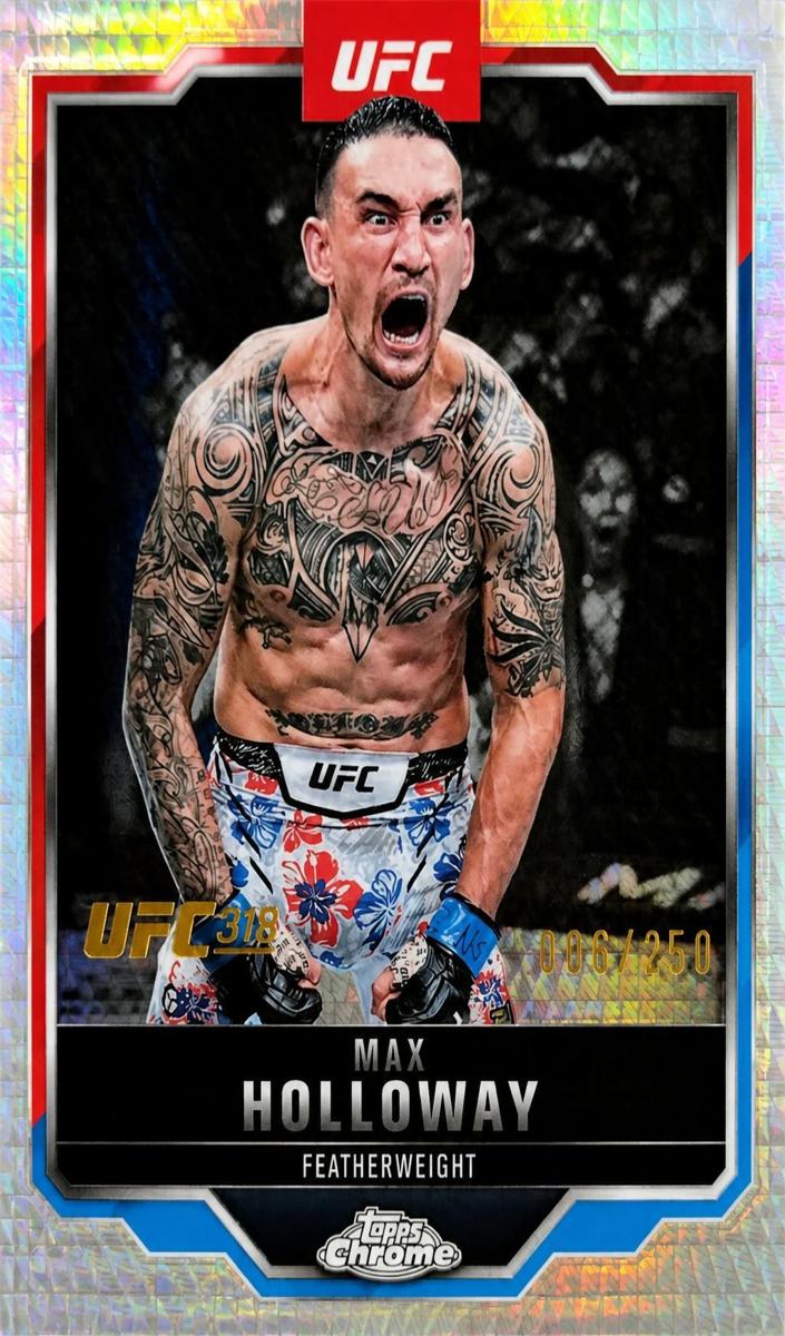 2025 Max Holloway [Speckle Refractor] #100