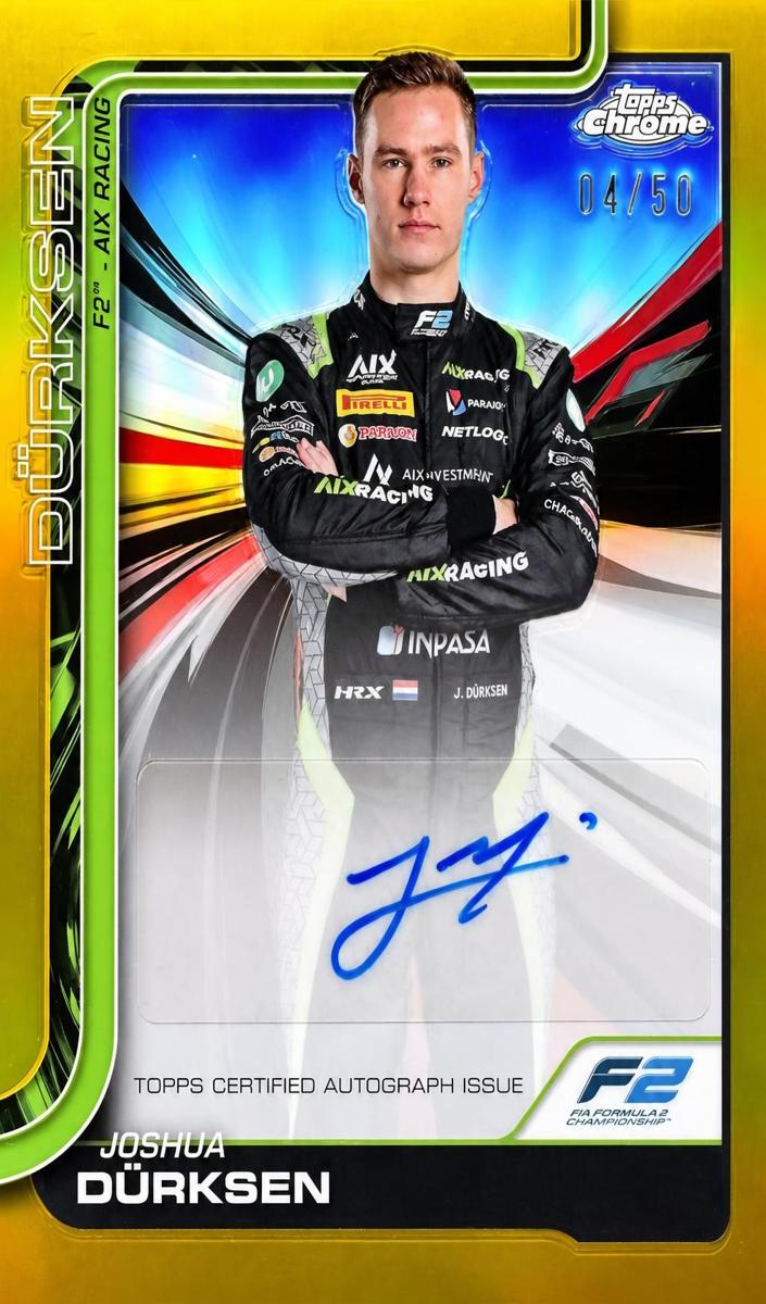 2025 Joshua Durksen [Gold Refractor] #CAC-DUR