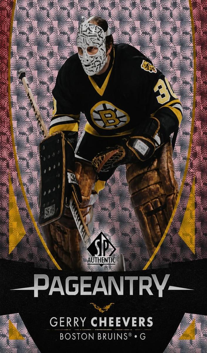2023 SP Authentic Gerry Cheevers #P-53 card