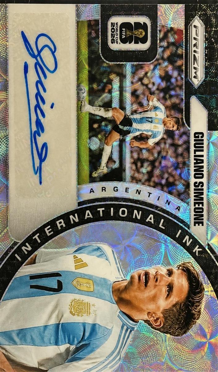 2026 Panini Prizm FIFA World Cup Giuliano Simeone #II-GS card