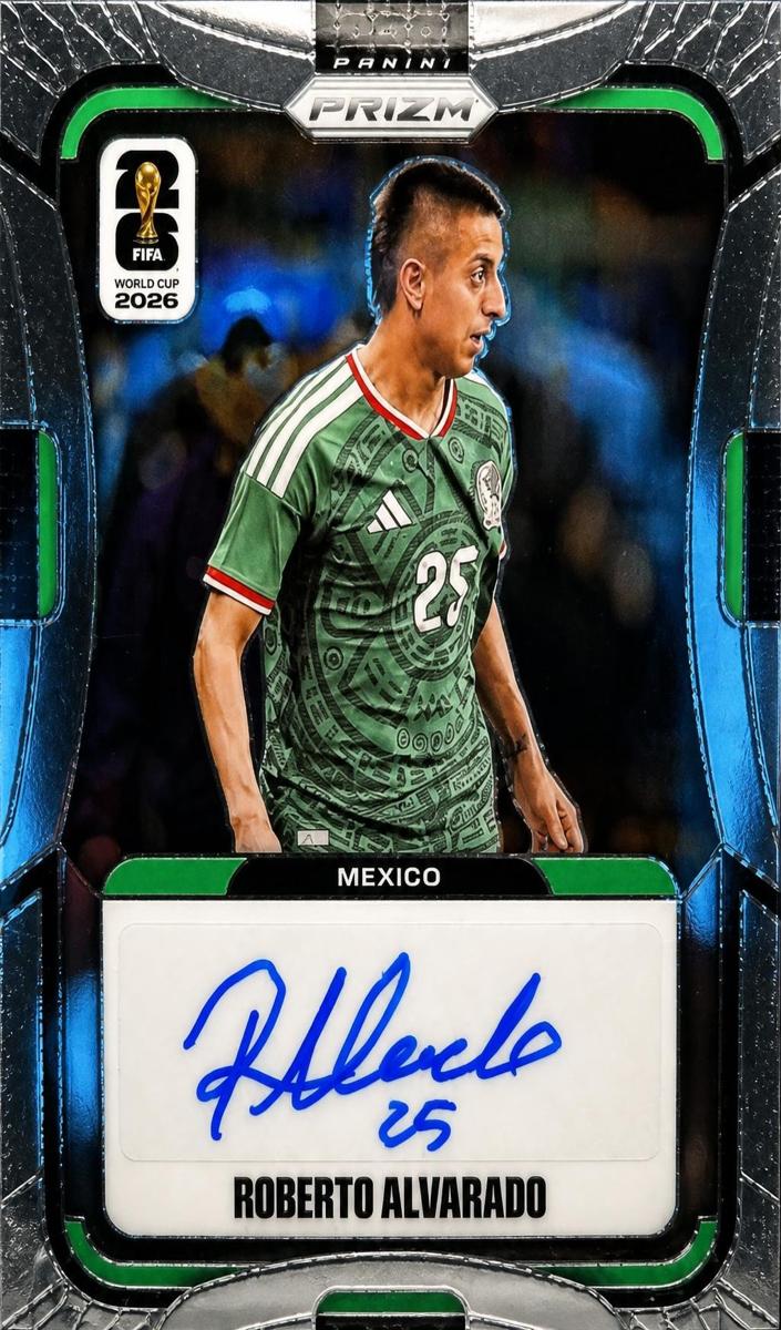 2026 Panini Prizm FIFA World Cup Roberto Alvarado #S-RA card