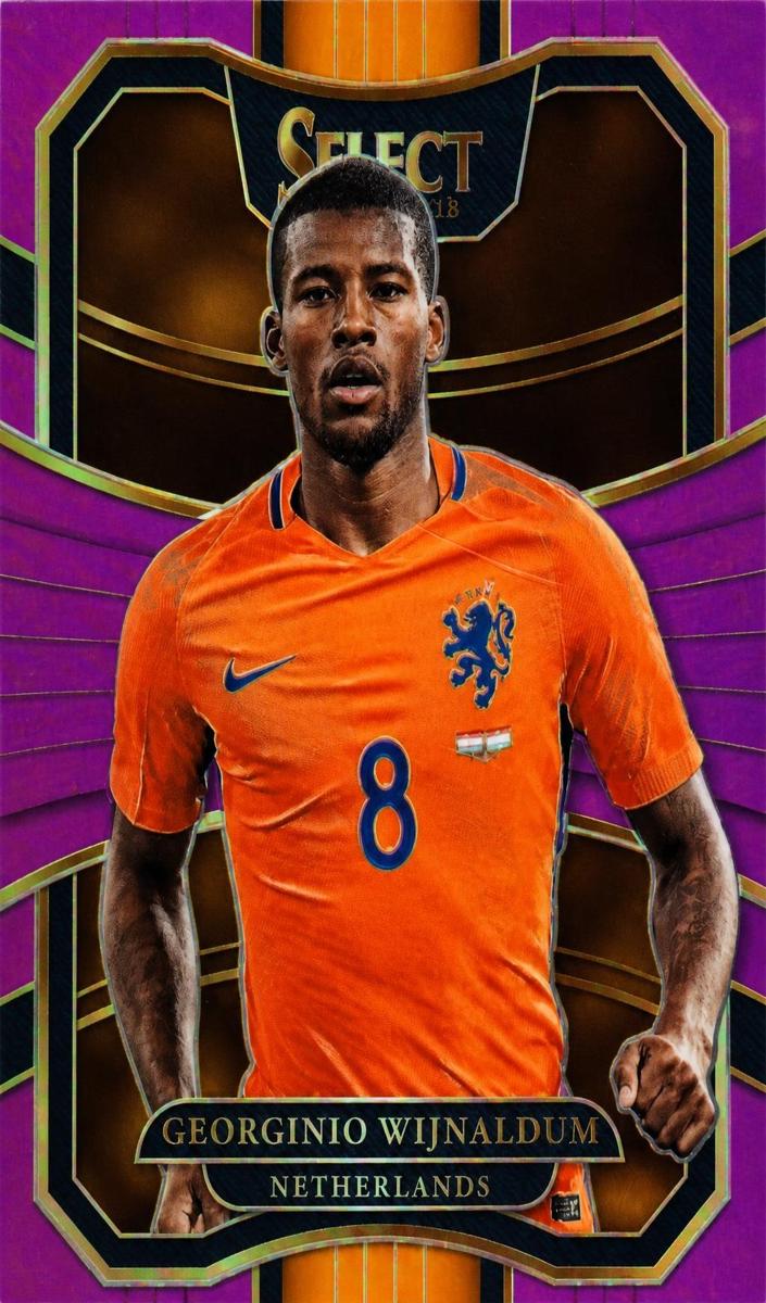 2017 Panini Select Georginio Wijnaldum [Maroon] #8 card