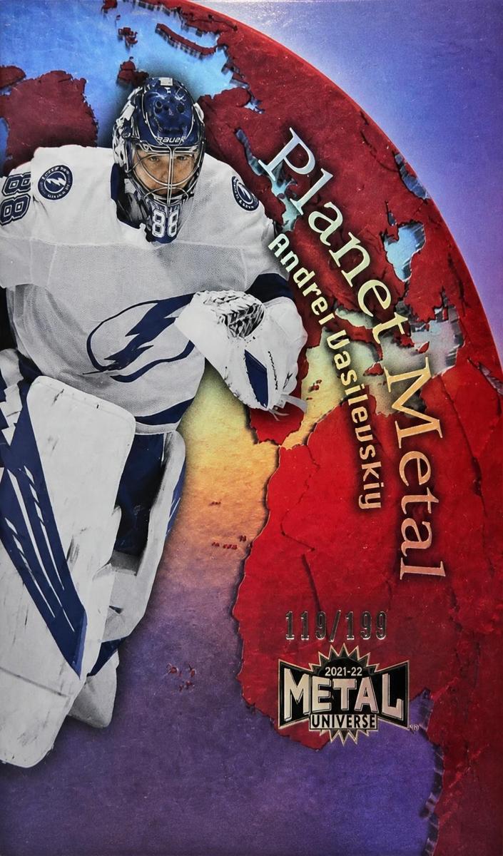 2021 Skybox Metal Universe Andrei Vasilevskiy [Gold] #PM-7 card