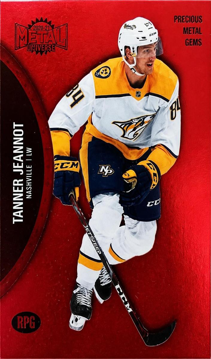 2021 Skybox Metal Universe Tanner Jeannot #172 card