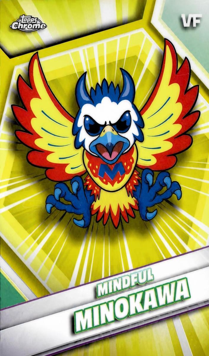 2026 Mindful Minokawa [Yellow Refractor] #12