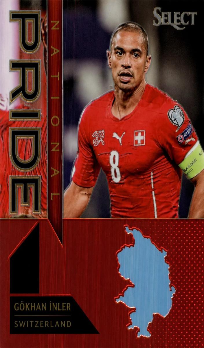 2015 Panini Select Gokhan Inler [Red] #39 card