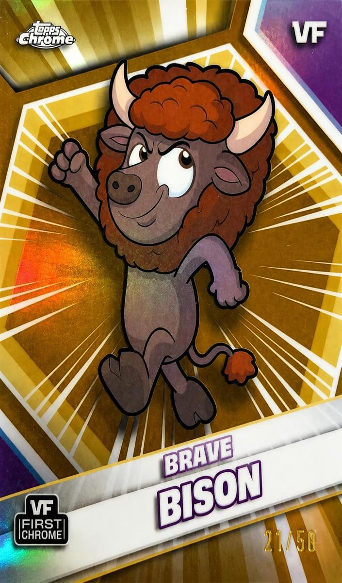 2026 Brave Bison [Gold Refractor] #37