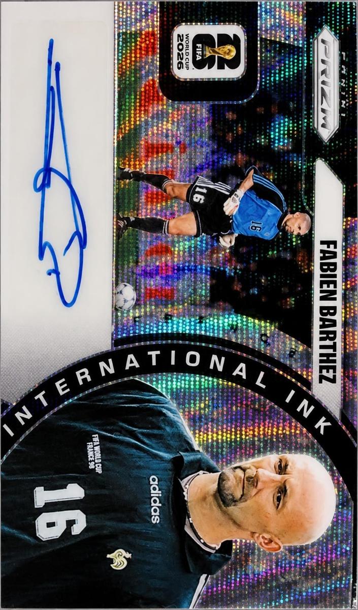 2026 Panini Prizm FIFA World Cup Fabien Barthez #II-FB card