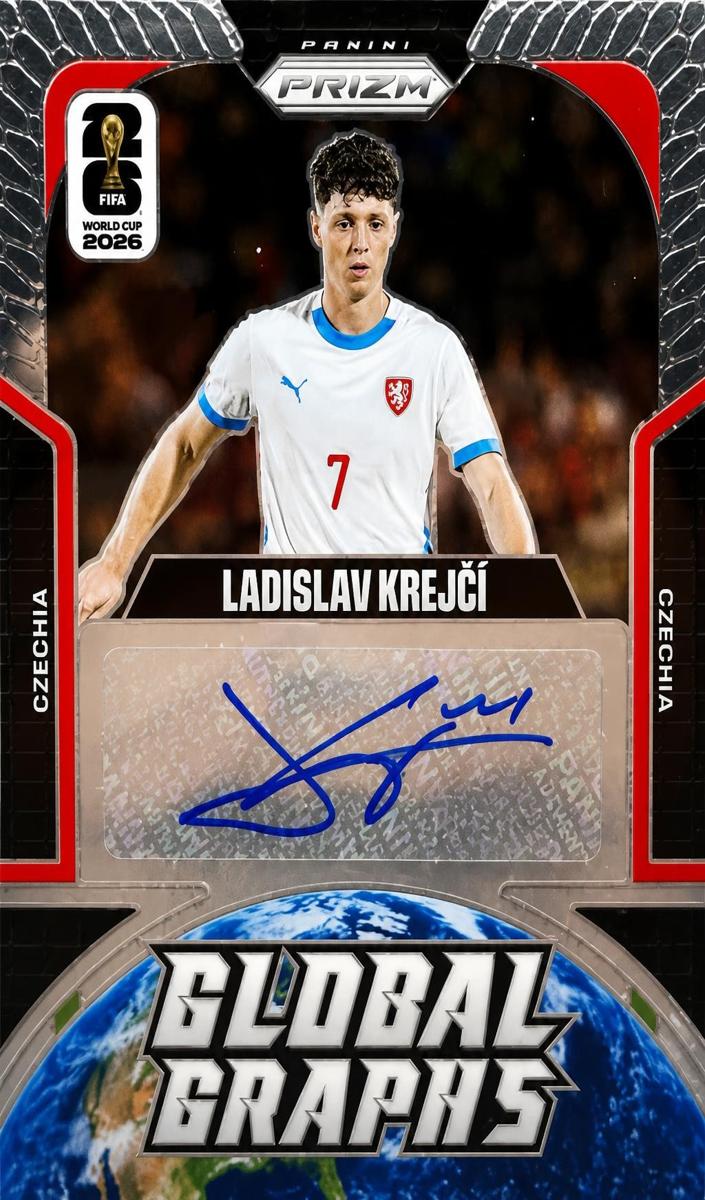 2026 Panini Prizm FIFA World Cup Ladislav Krejci #GG-LK card