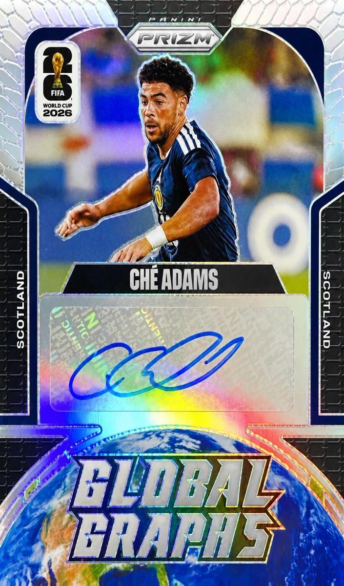2026 Panini Prizm FIFA World Cup Che Adams [Silver] #GG-CHE card