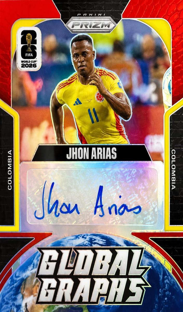 2026 Panini Prizm FIFA World Cup Jhon Arias [Red] #GG-JA card
