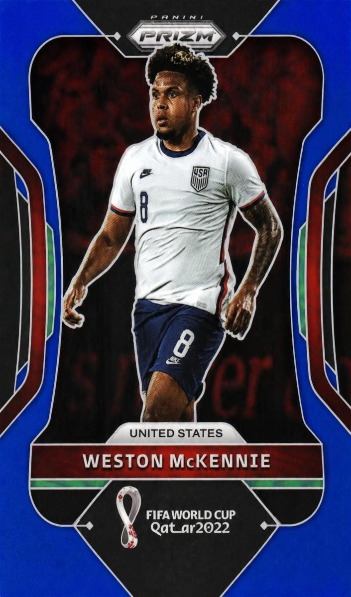 2022 Weston McKennie [Prizms Blue] #209