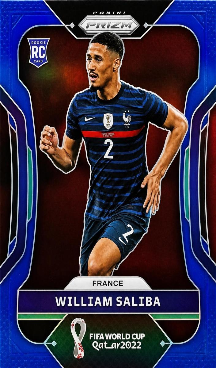 2022 William Saliba [Prizms Blue] #106