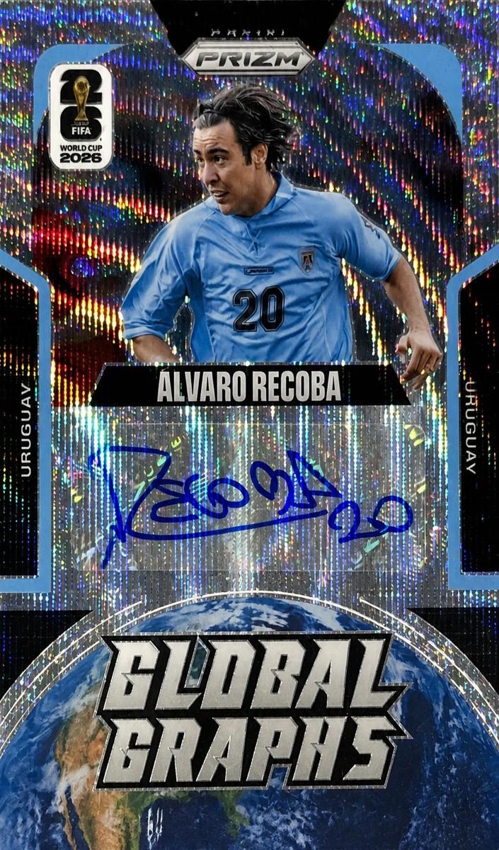 2026 Panini Prizm FIFA World Cup Alvaro Recoba #GG-ARE card