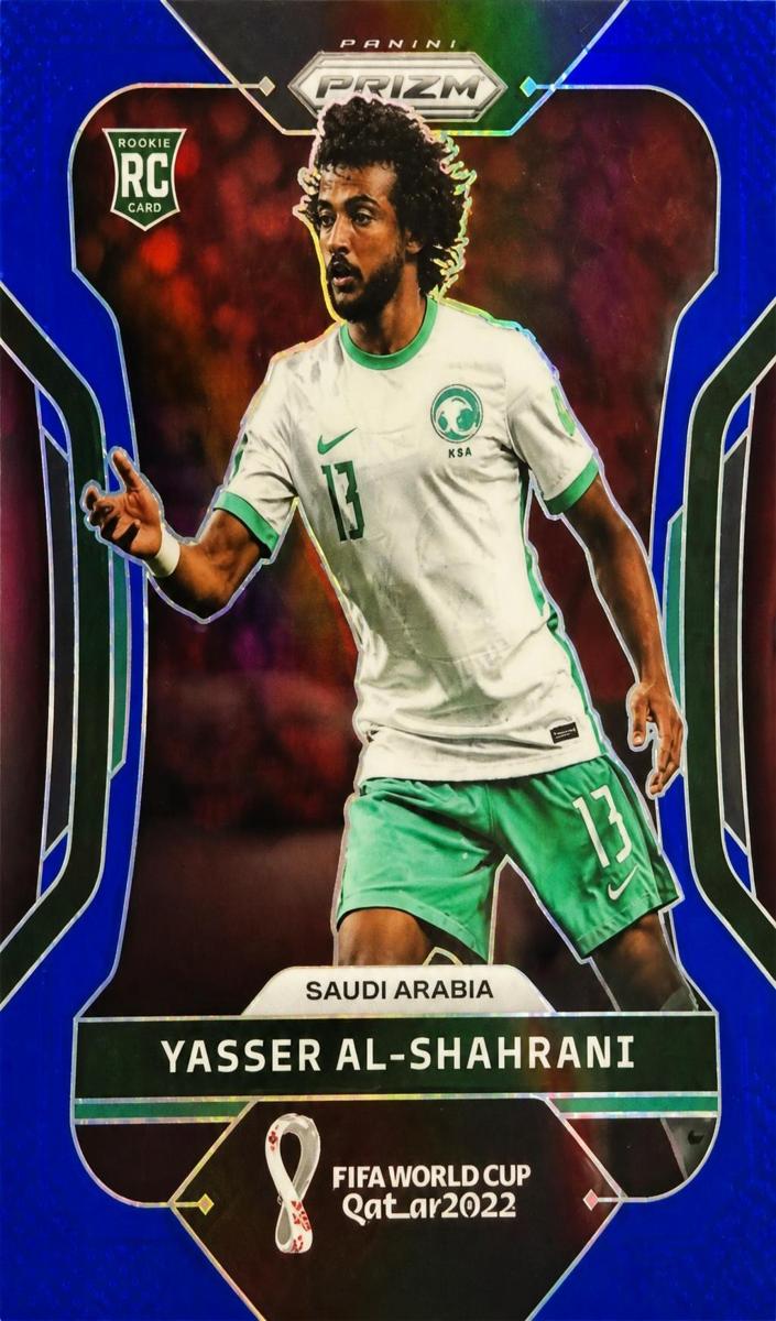 2022 Yasser Al-Shahrani [Prizms Blue] #217