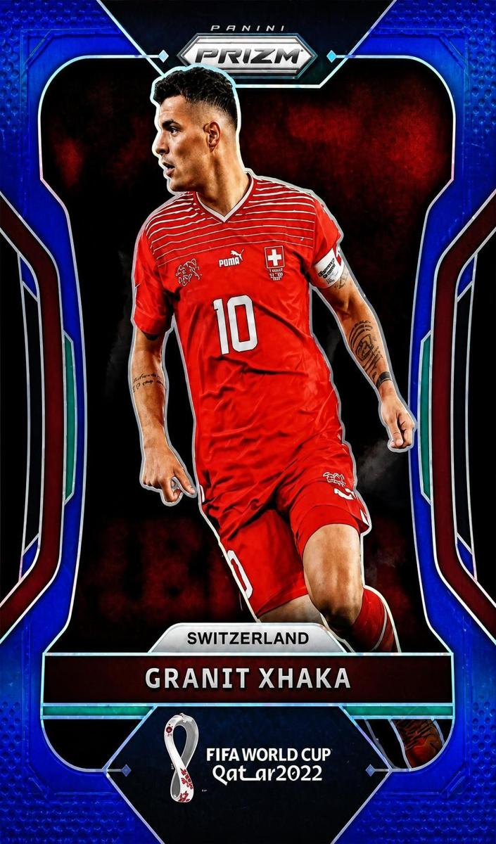 2022 Granit Xhaka [Prizms Blue] #264