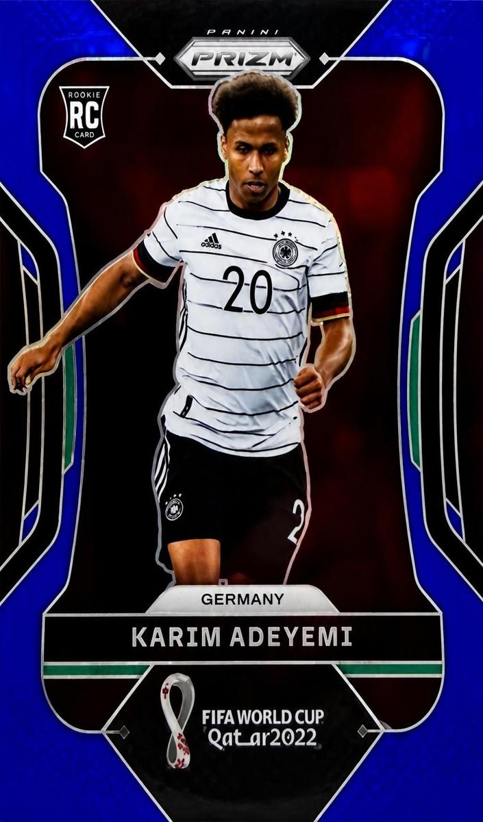 2022 Karim Adeyemi [Prizms Blue] #111