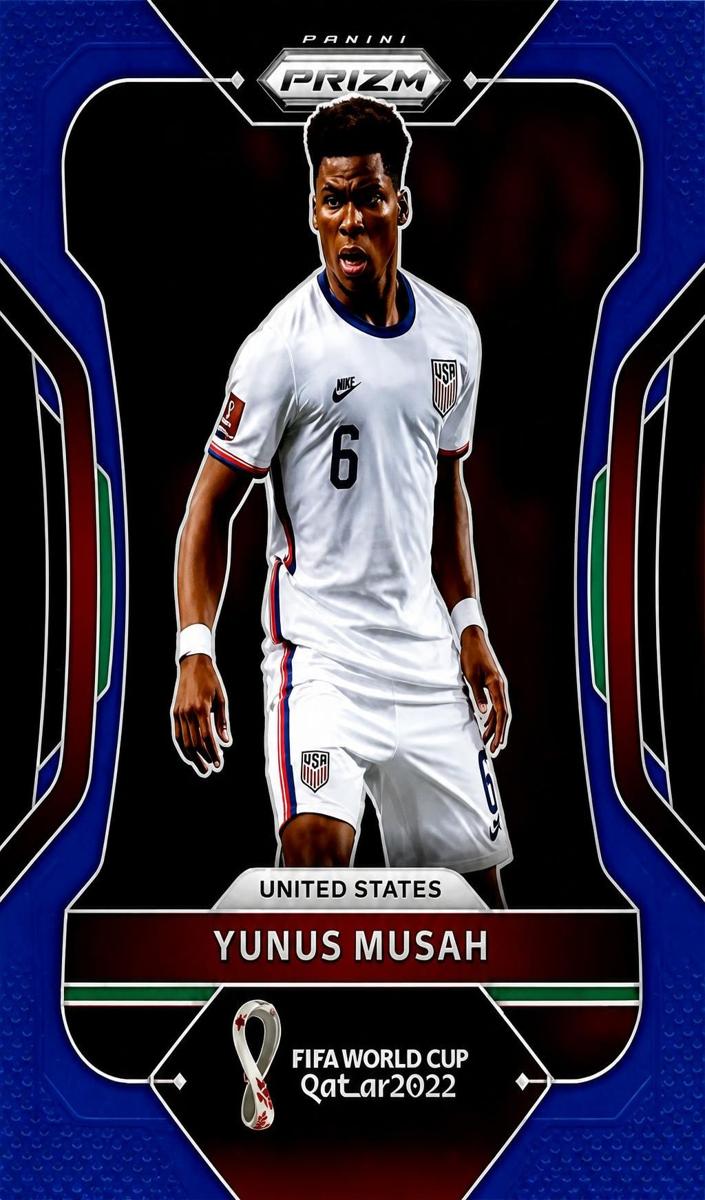 2022 Yunus Musah [Prizms Blue] #210