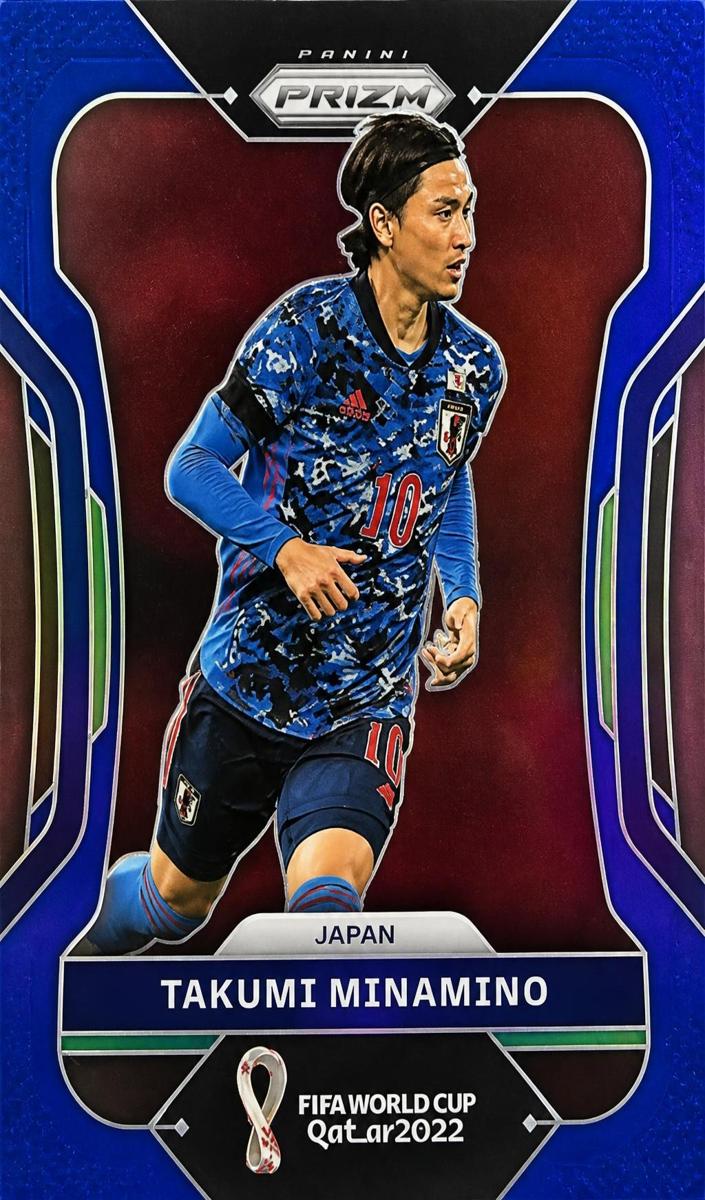 2022 Takumi Minamino [Prizms Blue] #133