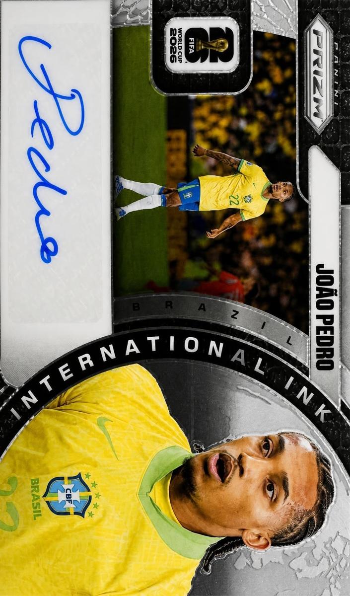 2026 Panini Prizm FIFA World Cup Joao Pedro #II-JP card