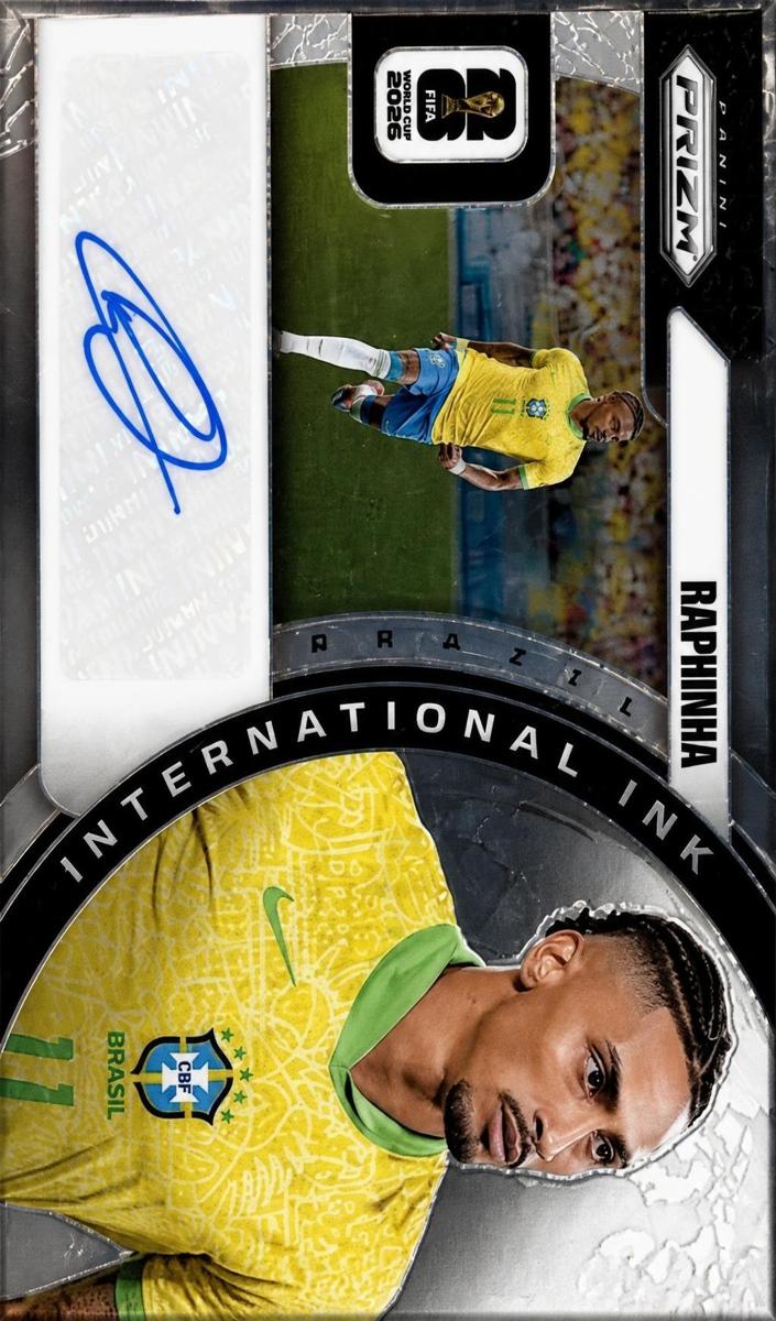 2026 Panini Prizm FIFA World Cup Raphinha #II-R card