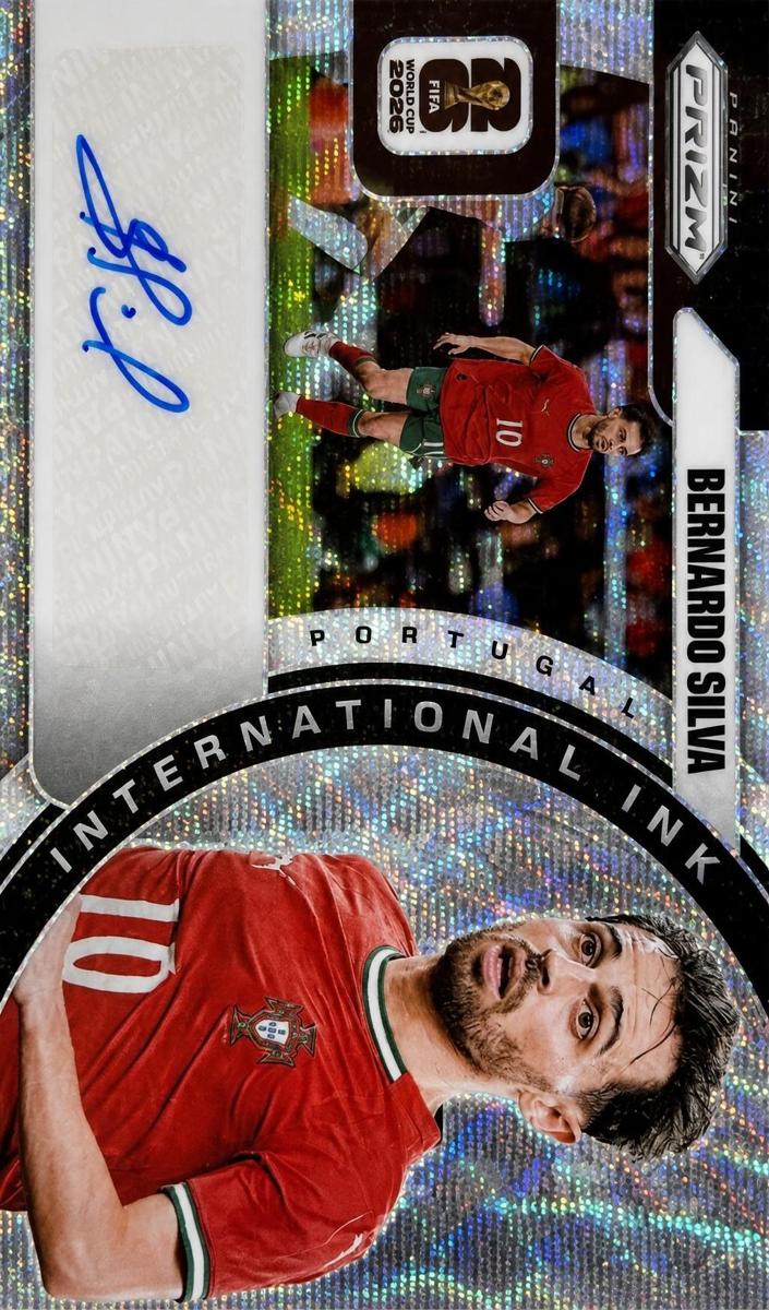 2026 Panini Prizm FIFA World Cup Bernardo Silva [Wave] #II-BS card