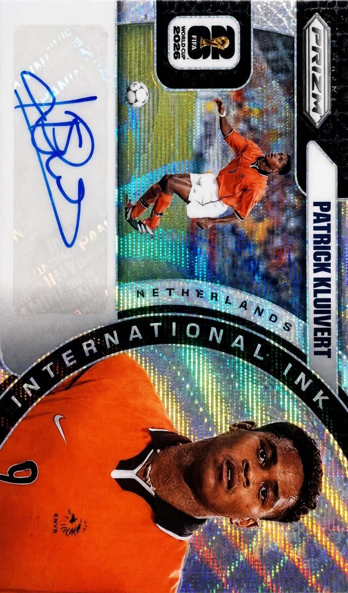 2026 Panini Prizm FIFA World Cup Patrick Kluivert [Wave] #II-PK card