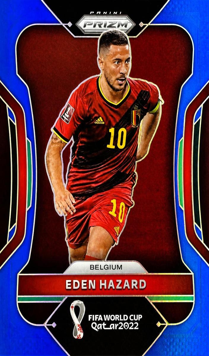 2022 Eden Hazard [Prizms Blue] #16