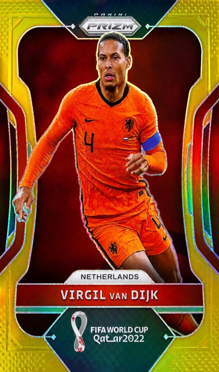 2022 Virgil van Dijk [Prizms Gold] #163