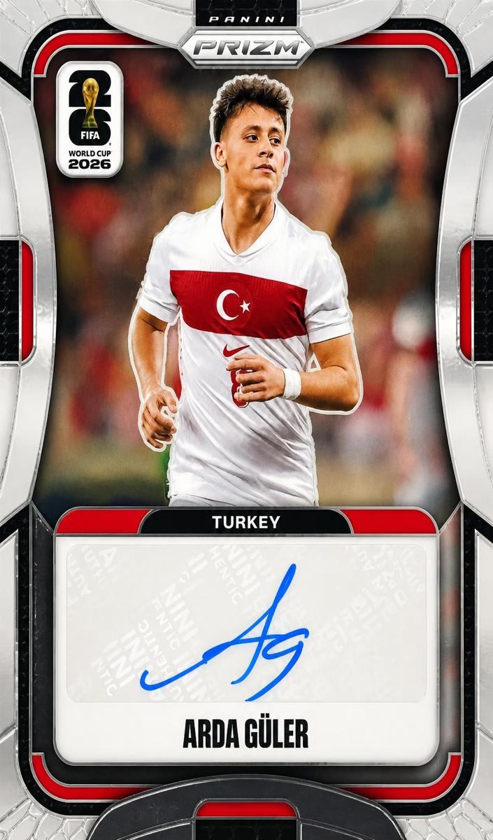2026 Panini Prizm FIFA World Cup Arda Guler #S-AG card