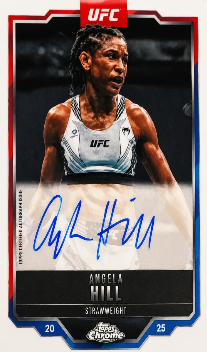 2025 Angela Hill [Refractor] #CVA-AH