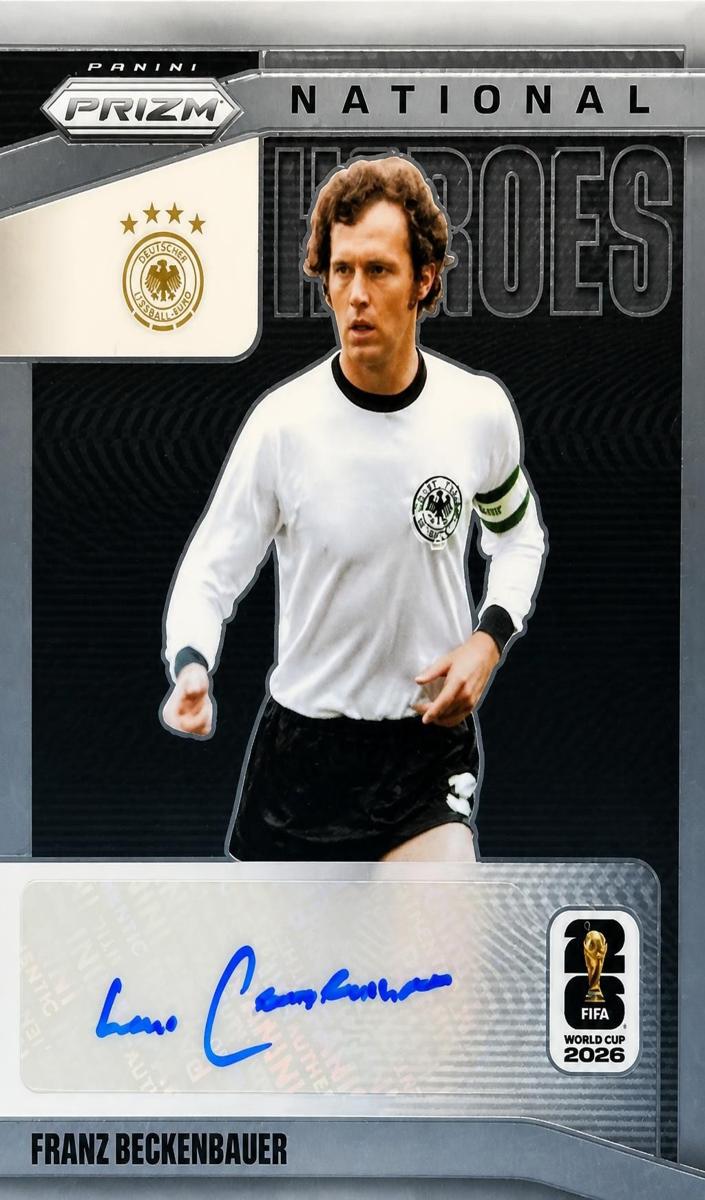 2026 Panini Prizm FIFA World Cup Franz Beckenbauer #NH-FB card