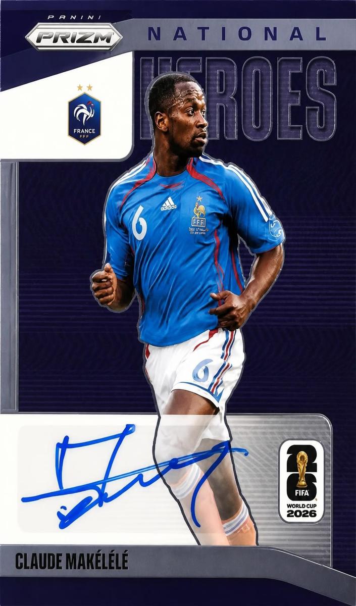 2026 Panini Prizm FIFA World Cup Claude Makelele #NH-CM card