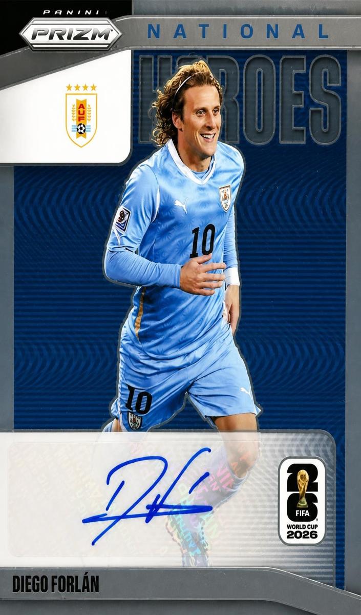 2026 Panini Prizm FIFA World Cup Diego Forlan #NH-DF card