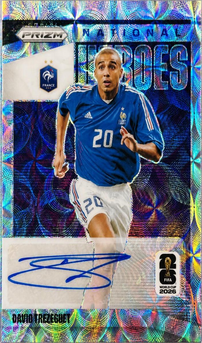 2026 Panini Prizm FIFA World Cup David Trezeguet [Choice] #NH-DT card