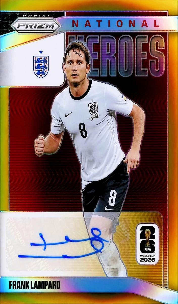 2026 Panini Prizm FIFA World Cup Frank Lampard [Gold] #NH-FL card