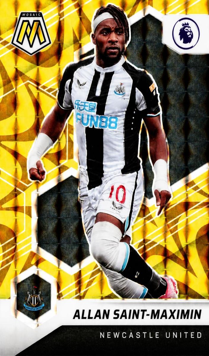 2021 Allan Saint-Maximin [Reactive Gold] #181
