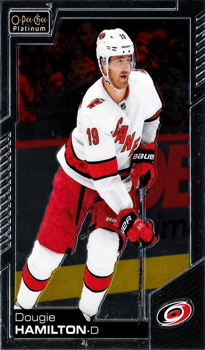 2020 O-Pee-Chee Platinum Dougie Hamilton #37 card