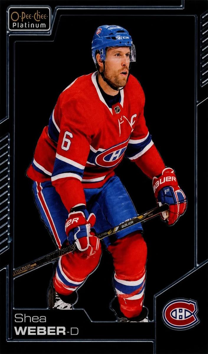 2020 O-Pee-Chee Platinum Shea Weber #23 card