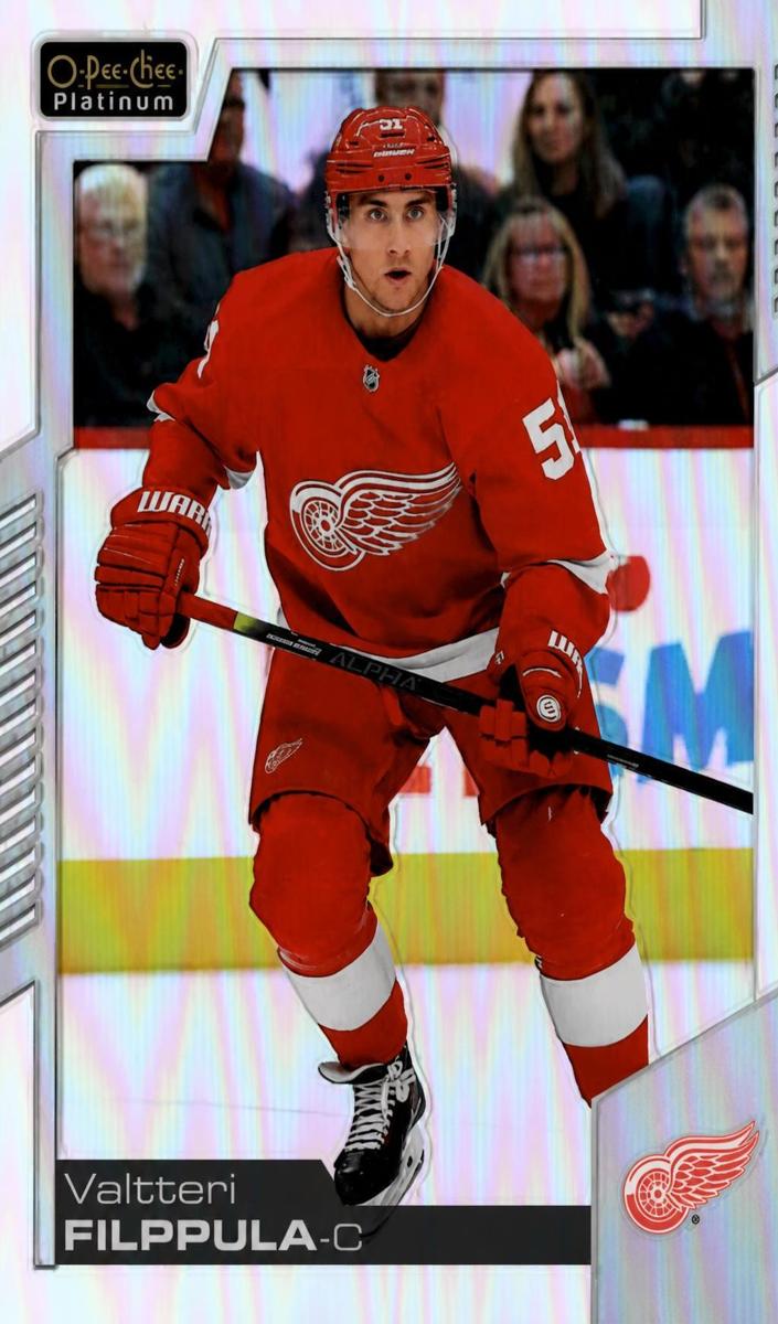 2020 O-Pee-Chee Platinum Valtteri Filppula [Cosmic] #61 card