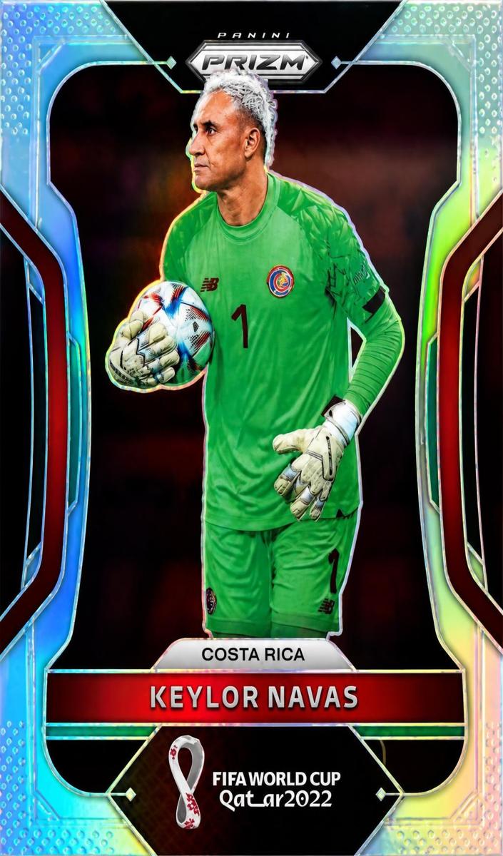 2022 Panini Prizm FIFA World Cup Qatar Keylor Navas [Silver] #294 card