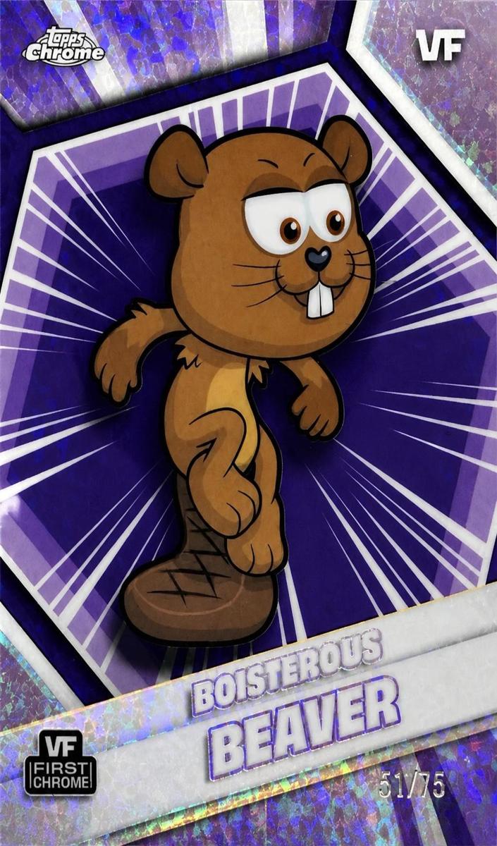 2026 Boisterous Beaver [Purple Refractor] #34