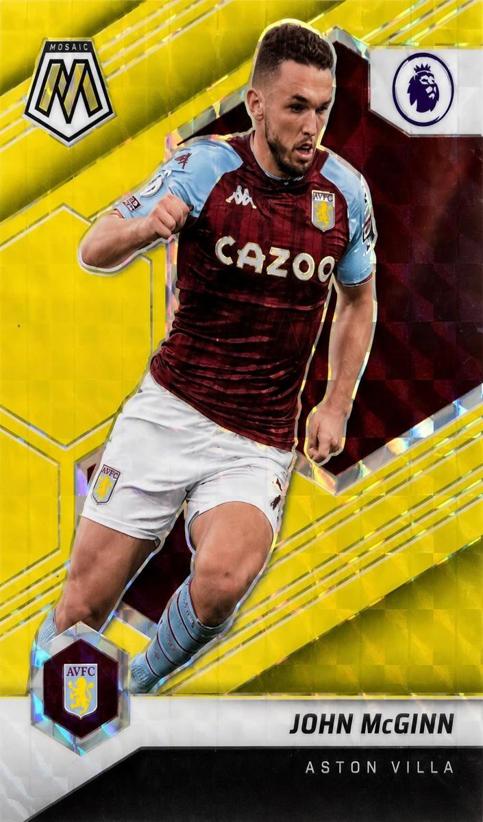 2021 John McGinn [Gold Fluorescent] #127