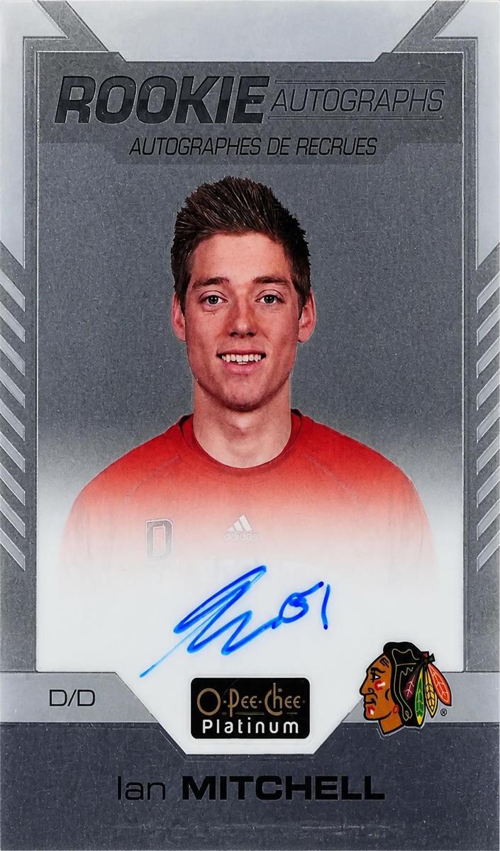 2020 O-Pee-Chee Platinum Ian Mitchell #R-IM card