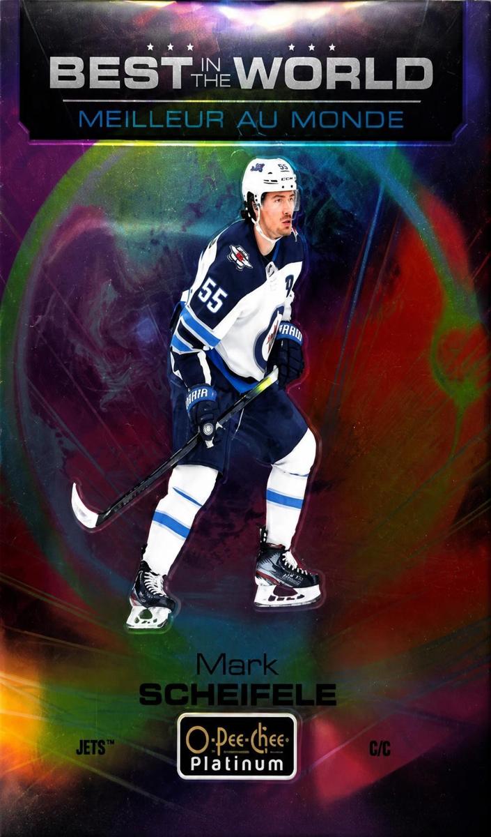 2020 O-Pee-Chee Platinum Mark Scheifele #BW-5 card